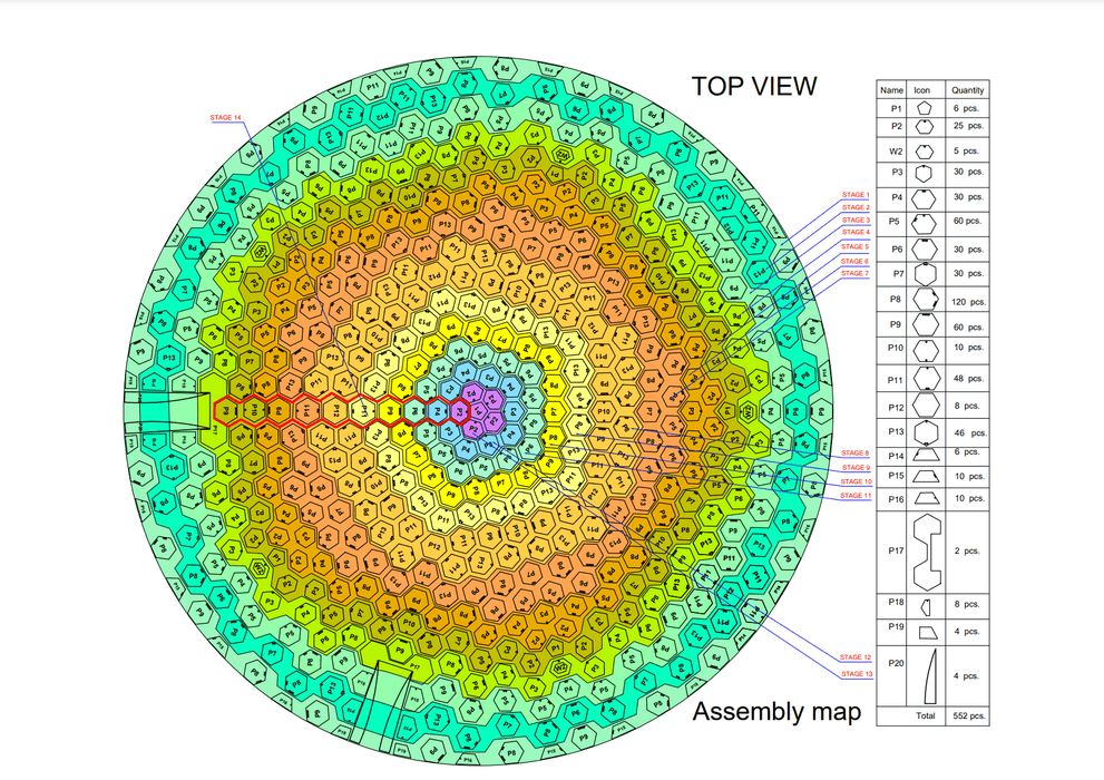 Ø12m (39ft) Luxury Aura Dome™ with Glass Door